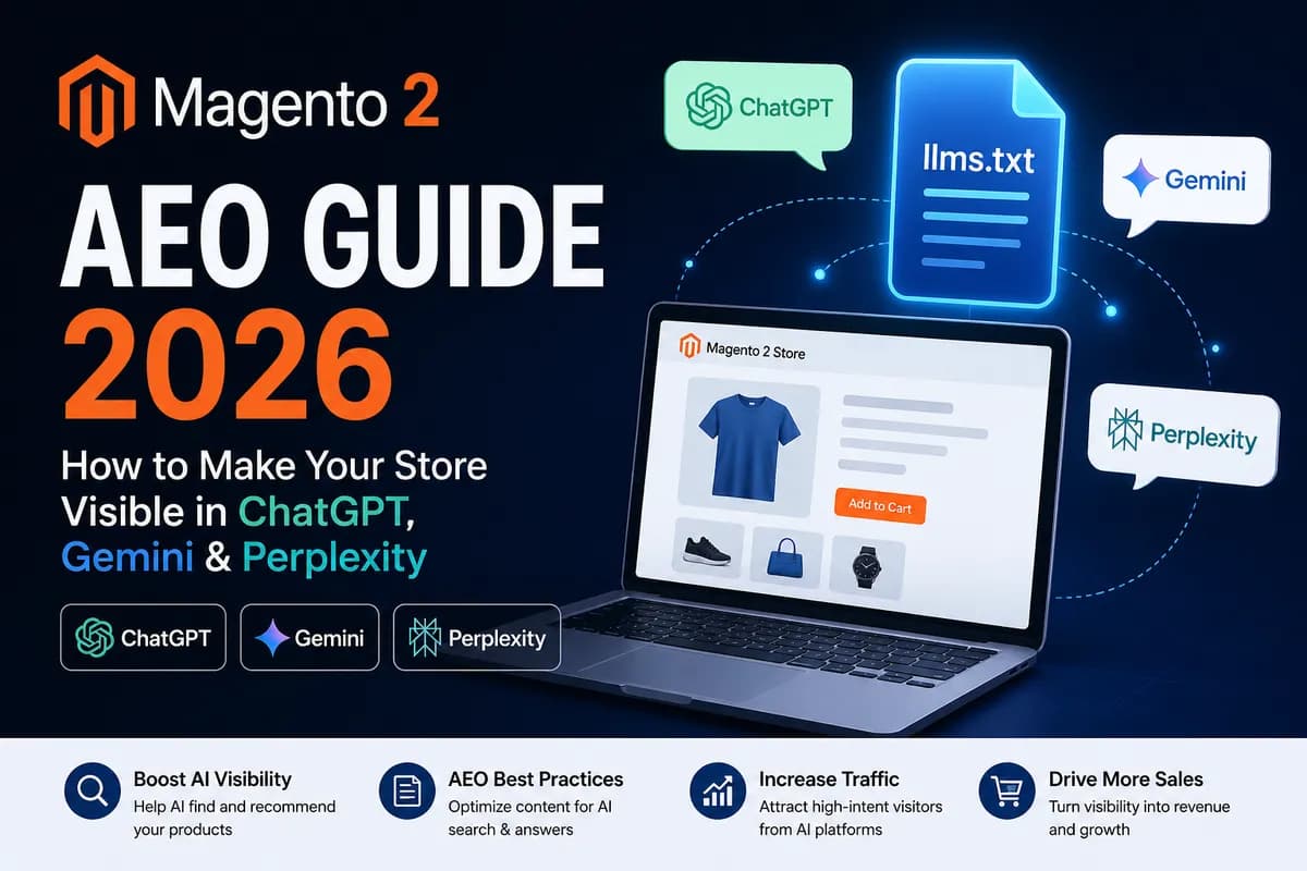 گزارش Angeo: نرخ دیده شدن فروشگاههای مجنتو در موتورهای هوش مصنوعی تنها ۲۵٪ است