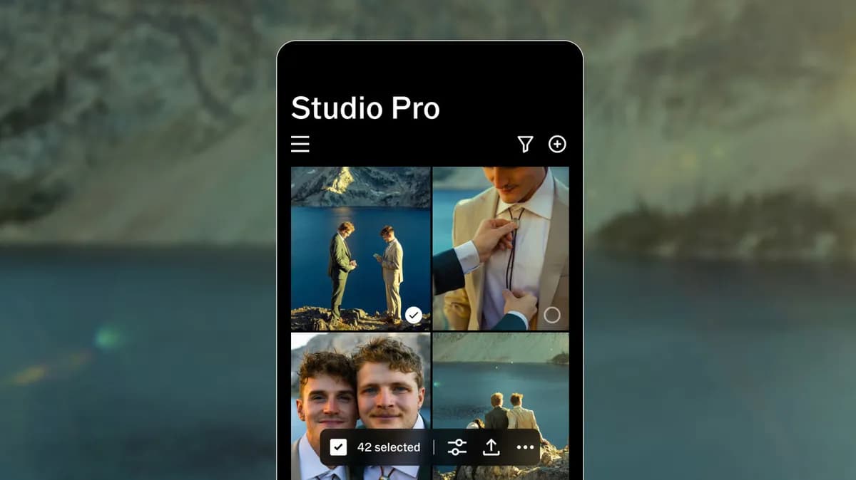 رابط کاربری اپ VSCO Studio Pro با قابلیت ویرایش گروهی صد عکس بهطور همزمان