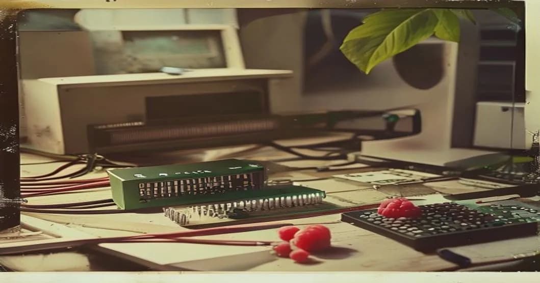 برد رزبری پای با درگاه USB و کابل اترنت متصل، نمادی از راهحل هوش مصنوعی خودمیزبان OpenClaw