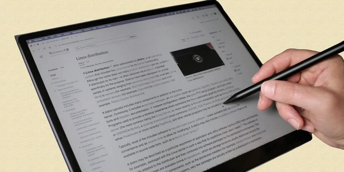 مانیتور رنگی Modos مرزهای نمایشگرهای کاغذ الکترونیکی را جلوتر میبرد