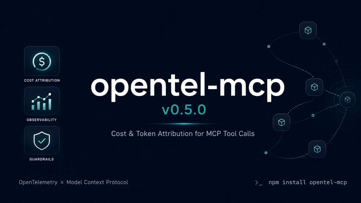 ردیابی هزینه توکن Bedrock برای هر فراخوانی ابزار MCP در OpenTelemetry