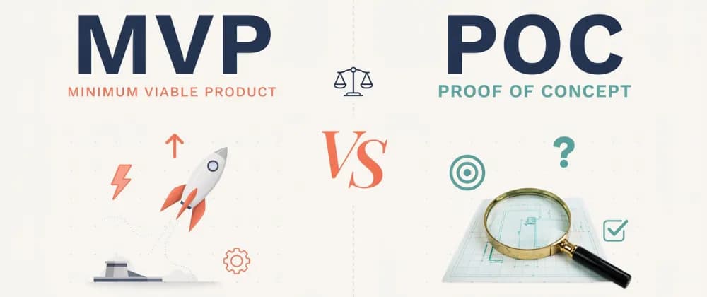 مقایسه MVP و PoC در هوش مصنوعی: کدامیک را ابتدا بسازیم؟