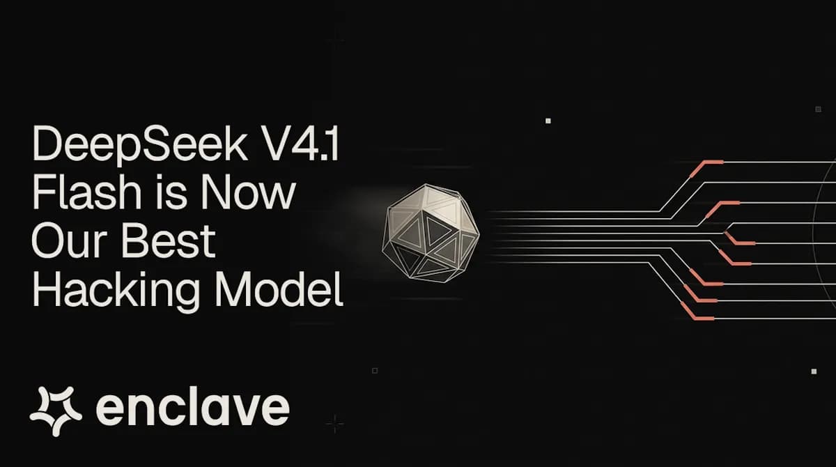 مدل هکینگ DeepSeek V4.1 Flash در پلتفرم Enclave