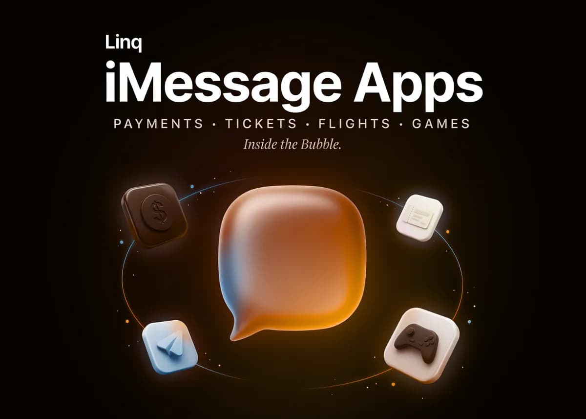 برنامههای iMessage لینک: پرداخت، بلیط، پرواز و بازی در حباب iMessage