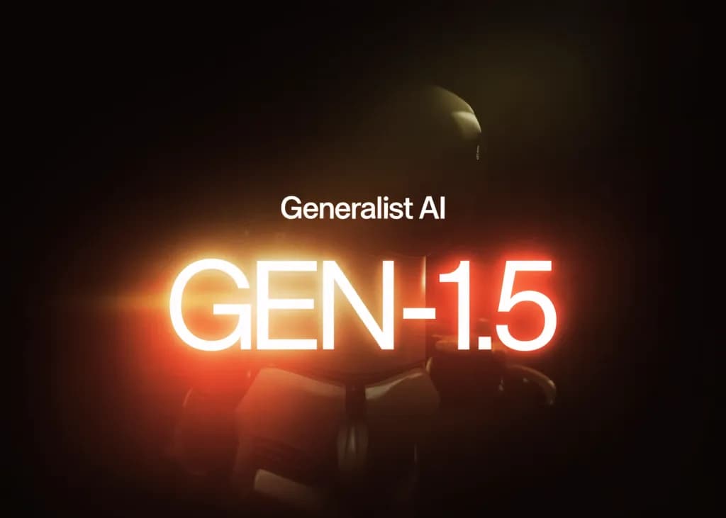ربات هوش مصنوعی GEN-1.5: یادگیری وظایف جدید از یک نمونه ۳ تا ۱۲ ثانیهای