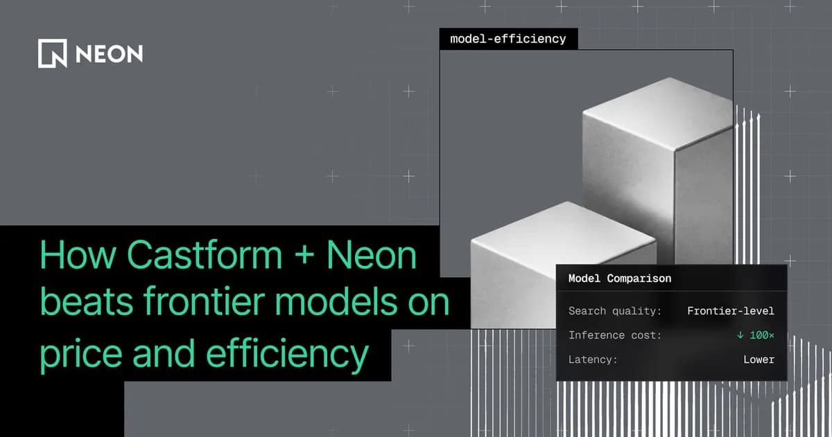 Castform و Neon هزینه جستوجوی عاملهای هوشمند را با یادگیری تقویتی کاهش دادند