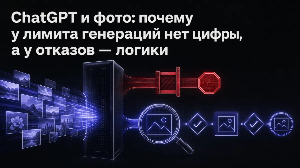 چتجیپیتی و تصویر: چرا محدودیت تولید عدد ندارد، اما رد درخواست منطقی؟