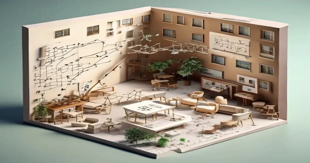 رمزگشایی از Architect-Ant: جایگزینی پیکسلها با استدلال نمادین در چیدمان داخلی