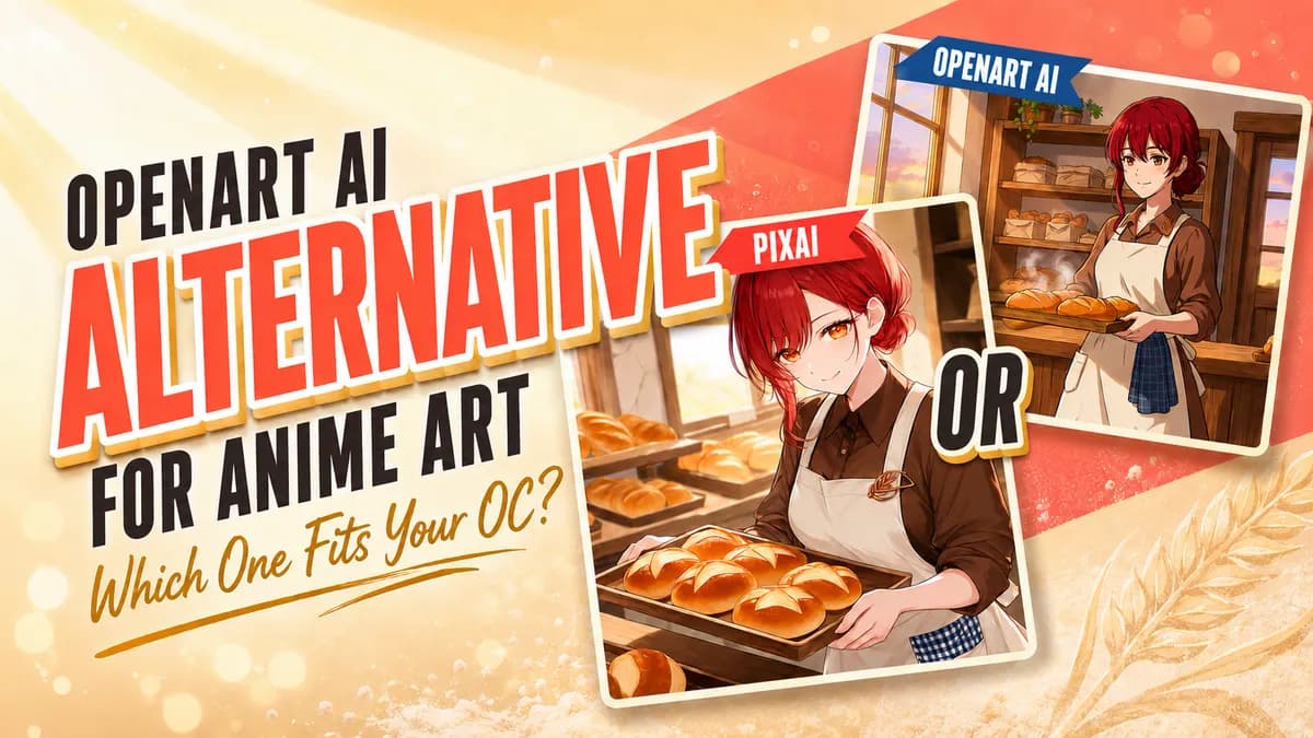 تجربه عملی PixAI، جایگزین متنباز OpenArt AI برای انیمه