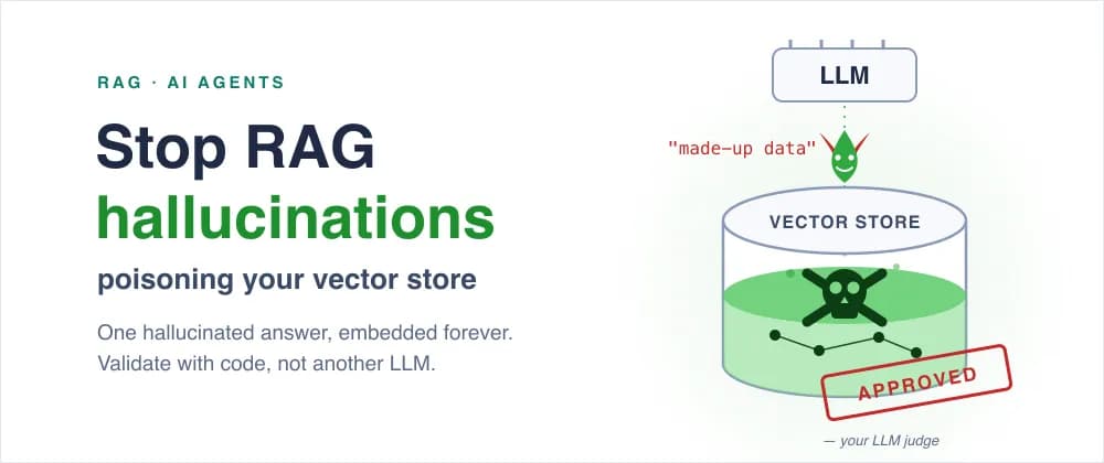 جلوگیری از مسمومیت پایگاه برداری با توهمات RAG
