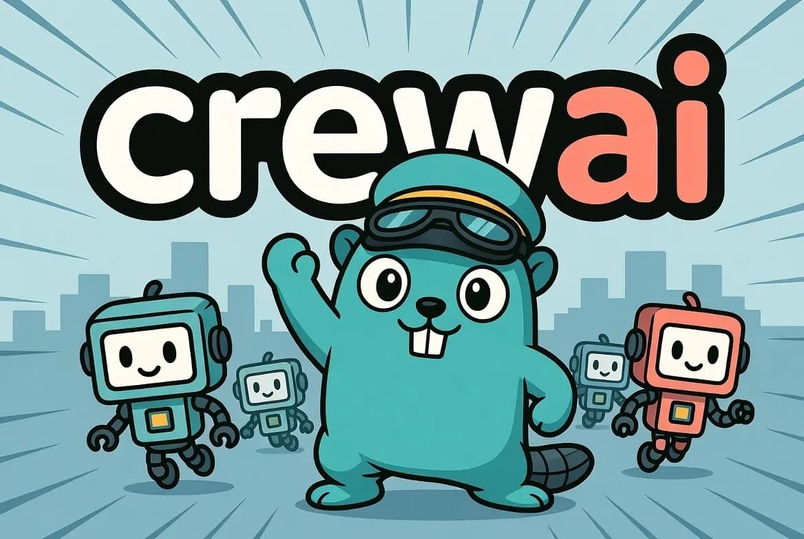 نسخه ۰.۴.۰ crewai-go منتشر شد! کتابخانه Go برای ساخت سیستمهای چند عاملی با CrewAI.