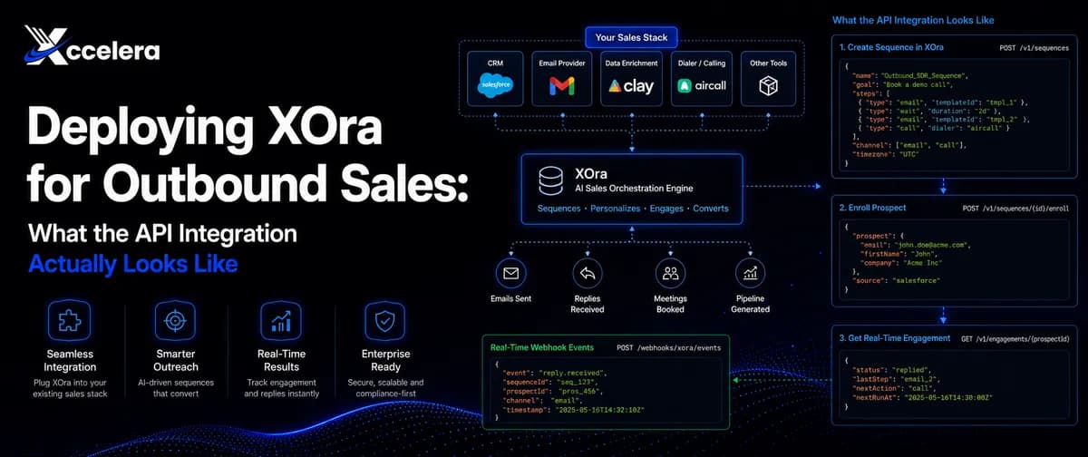 ادغام API فروش XOra: نمای پشتصحنه از اتصال واقعی سیستمها