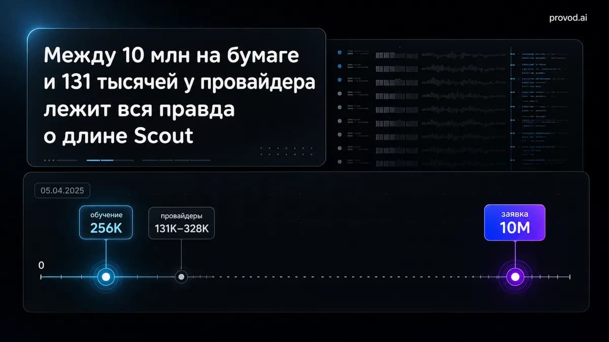 «llama 4 scout 17b»: ادعای ۱۰ میلیون توکن، واقعیت ۱–۲ میلیون — کجا طول زمین میخورد