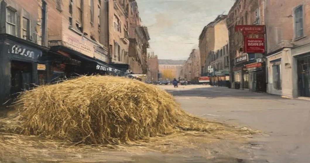لوگوی چارچوب هایاستک با نماد کوهان شتر و عنوان "Haystack | Haystack"