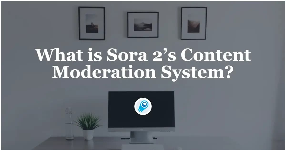 نمایی از سیستم نظارت محتوای Sora 2 با فیلترهای هوشمند و تیم انسانی.