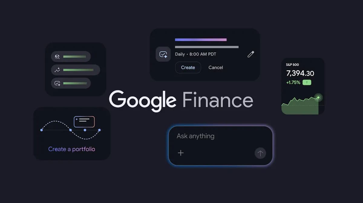 برنامه مستقل Google Finance برای اندروید منتشر شد