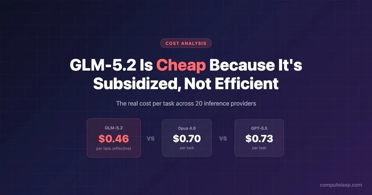 تبلیغ GLM-5.2 با قیمت ارزان: یارانهای، نه کارآمد