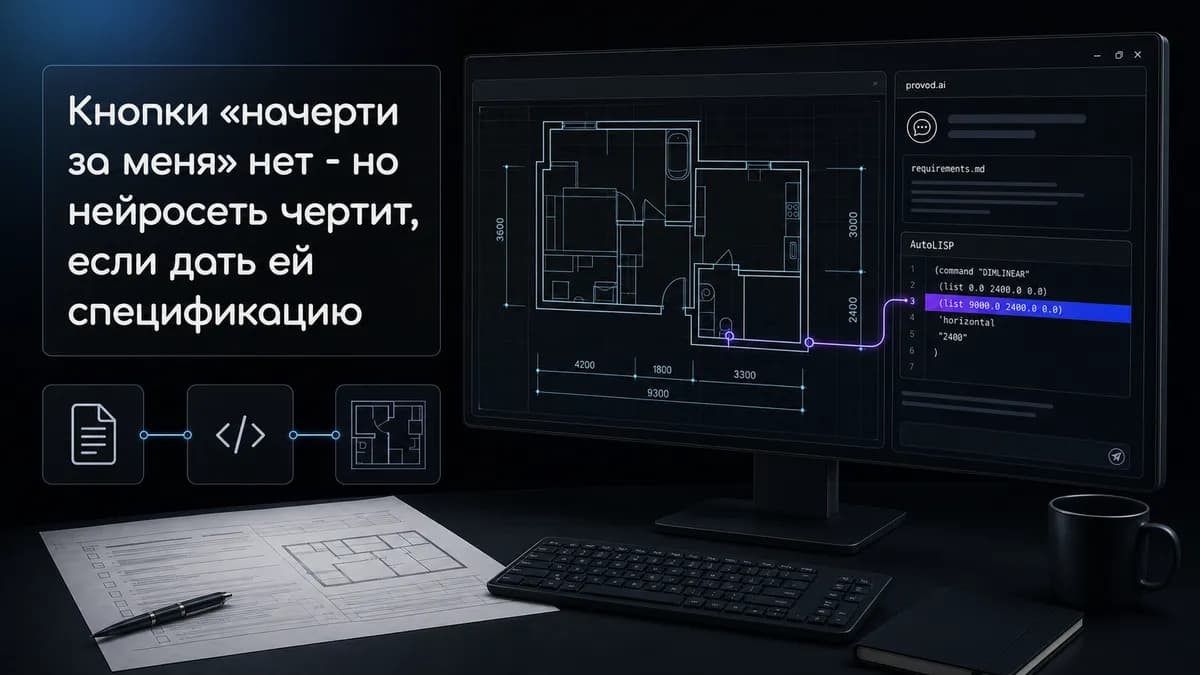 شبکه عصبی برای نقشهکشی در اتوکد: ابتدا requirements.md - توسعه مبتنی بر مشخصات