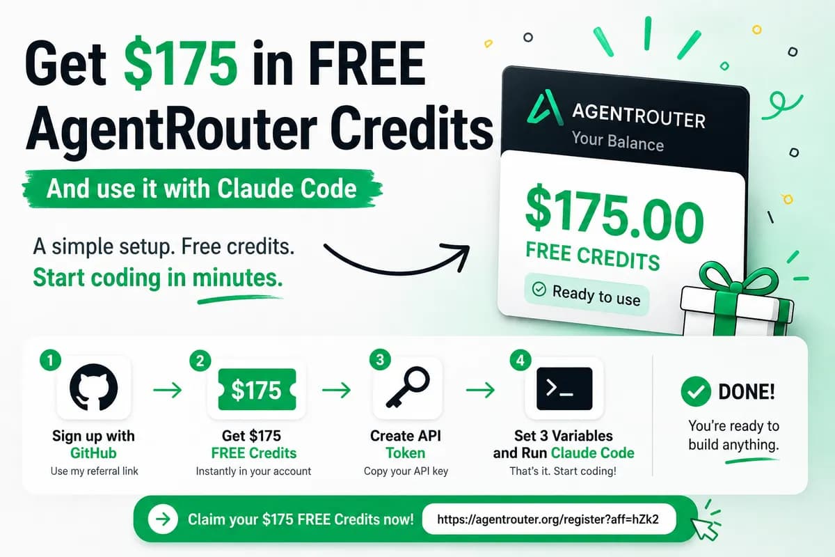 ۱۷۵ دلار اعتبار رایگان Claude Code دریافت کنید
