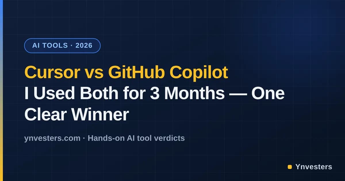 مقایسه Cursor و GitHub Copilot ۲۰۲۶: برنده مشخص برای توسعهدهندگان مستقل