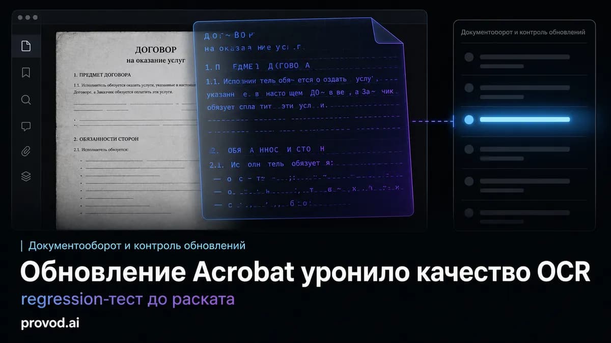 بروزرسانی Acrobat با شکایت کاربران از OCR روبرو شد: چرا باید قابلیتهای سازمانی را روی اسناد واقعی آزمایش کرد. OCR ادوبی آکرو