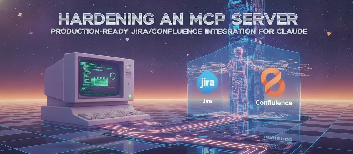 سختسازی سرور MCP: تجربیات من از ساخت یکپارچهسازی Jira/Confluence تولیدی برای Claude