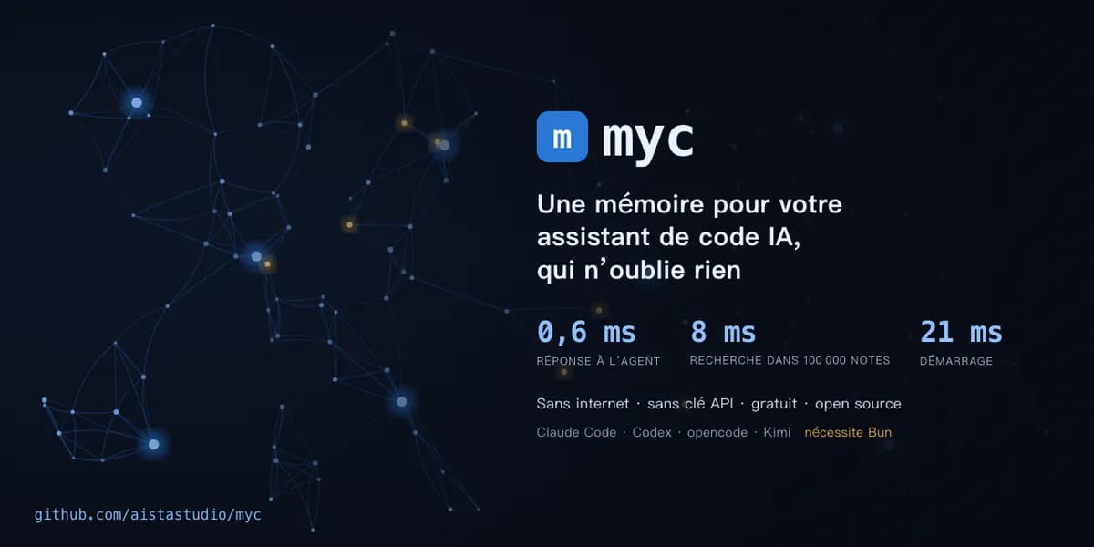 myc: حافظه محلی برای عاملهای کد که پس از فشردهسازی زمینه باقی میماند، بدون نیاز به کلید API