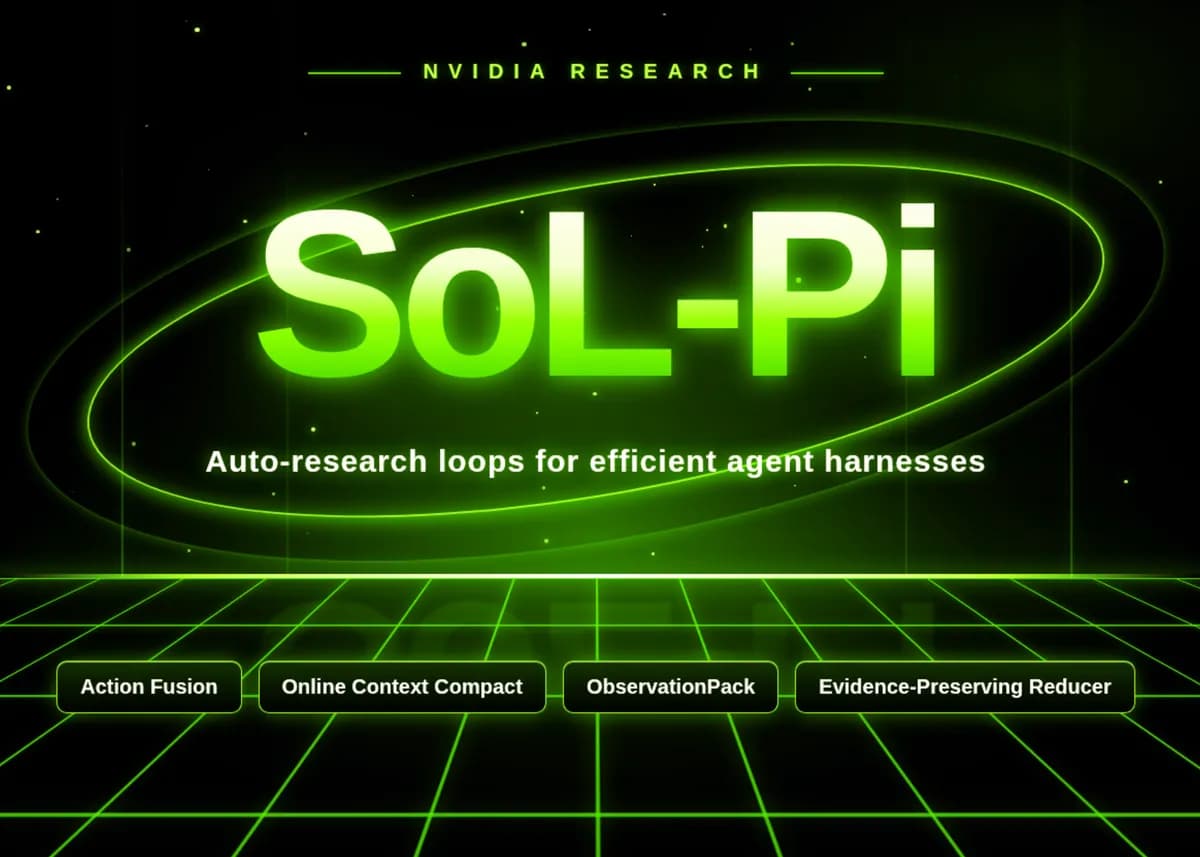 حلقههای خودکار پژوهش SoL-Pi انویدیا: کاهش ۴۹٪ مصرف توکن عامل کدنویسی