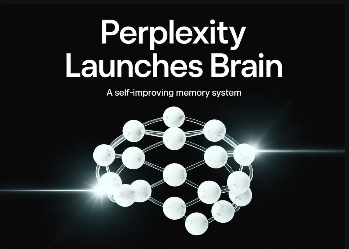 سیستم حافظه خودبهبود Perplexity که گراف زمینهای از کار عامل میسازد و شبانه یاد میگیرد