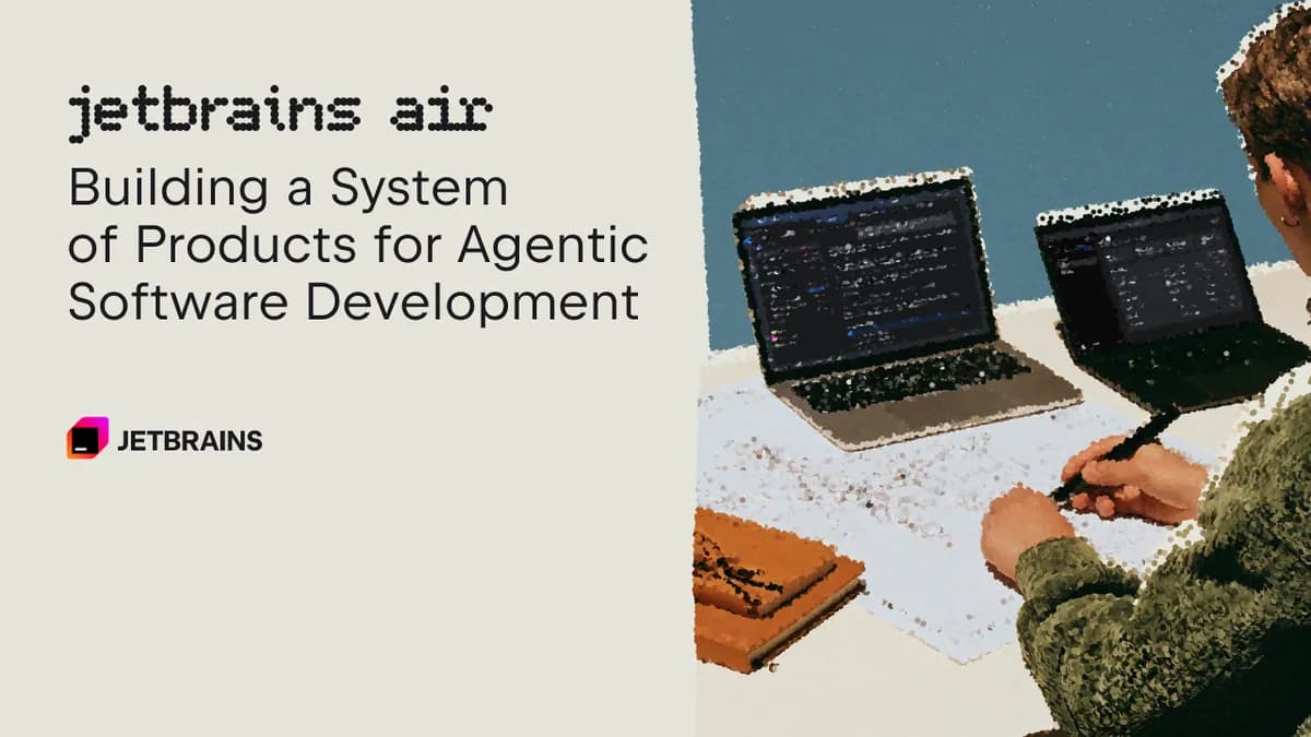 لوگوی JetBrains Air، سیستم توسعه نرمافزار هوشمند مبتنی بر عاملهای هوش مصنوعی