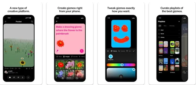 اپلیکیشن بازیسازی Pocket با قابلیت کدنویسی هوشمند، بدون خبررسانی رسمی منتشر شد | تککرانچ