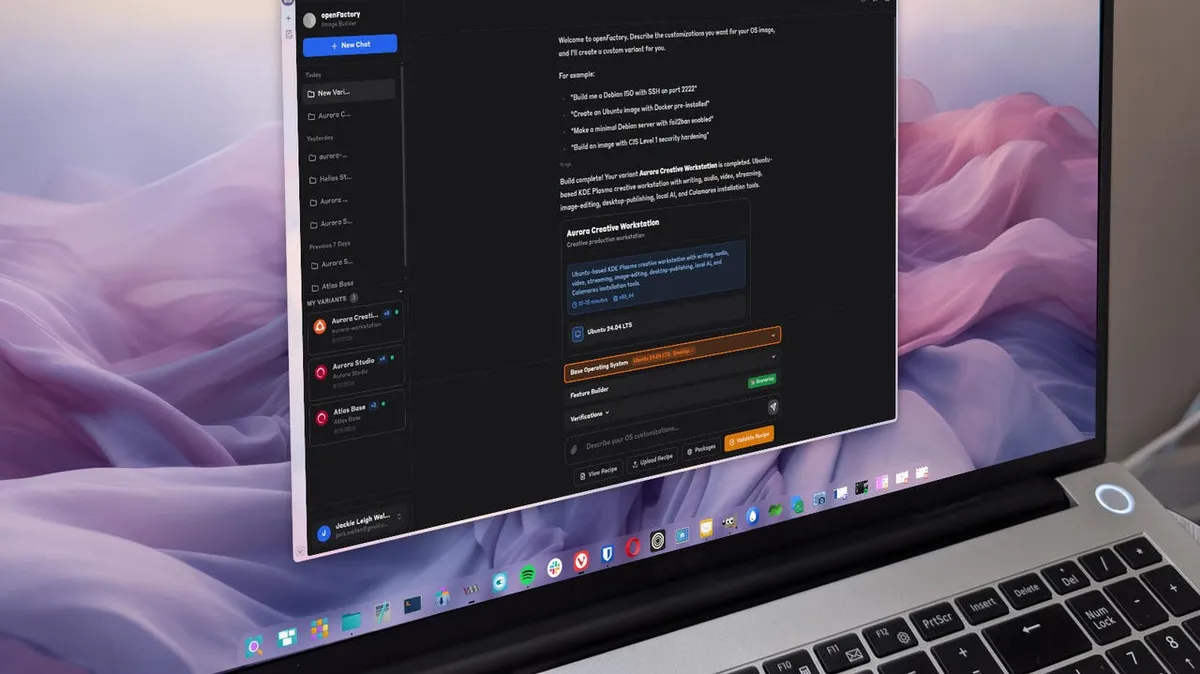 ساخت یک توزیع لینوکس شخصی با OpenFactory در یک شب: این ابزار هوش مصنوعی آیندهدار است