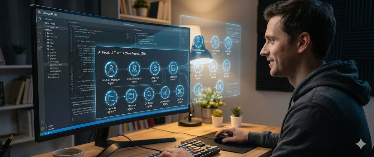 Cover image for I Built a 10-Agent AI Product Team in Claude Code