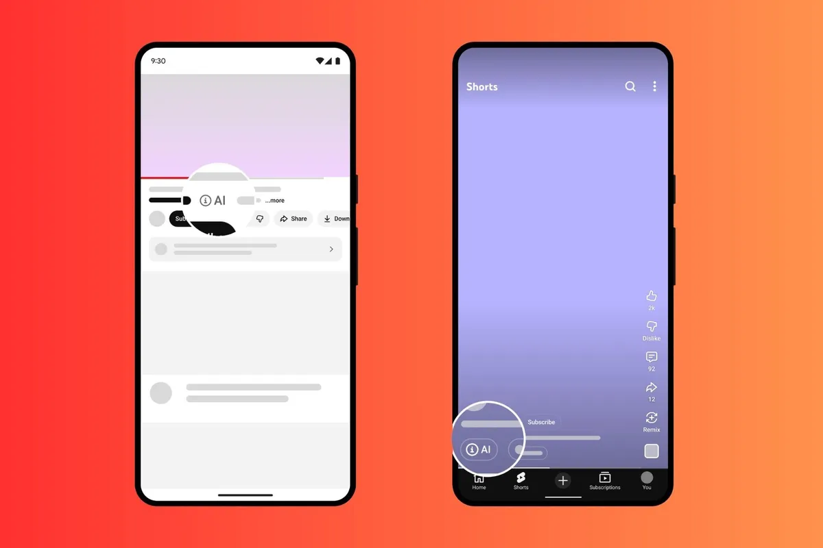 YouTube updated AI labels