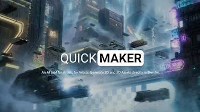 QuickMaker: مدل‌های پیشرفته هوش مصنوعی در بلندر با یک اشتراک | Product Hunt