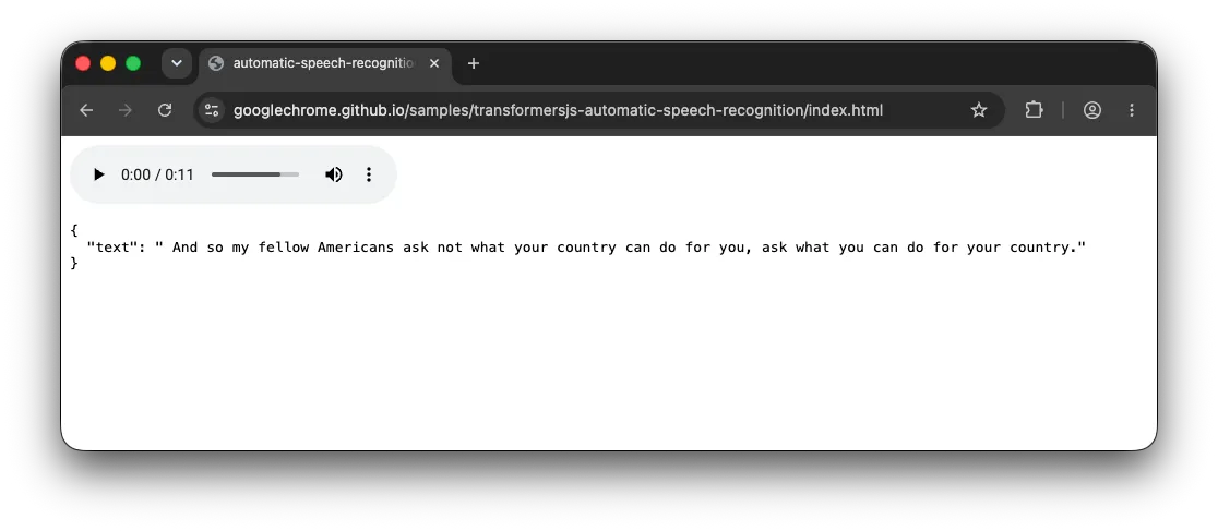 آزمایش API ذخیرهسازی Cross-Origin پیشنهادی در Transformers.js