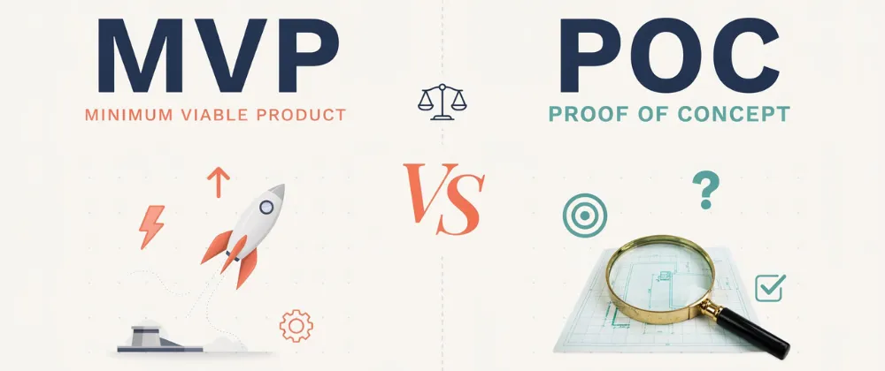 مقایسه MVP و PoC در هوش مصنوعی: کدامیک را ابتدا بسازیم؟