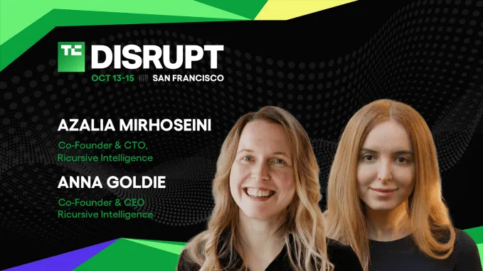بنیانگذاران Recursive Intelligence در رویداد Disrupt ۲۰۲۶ TechCrunch شرکت میکنند