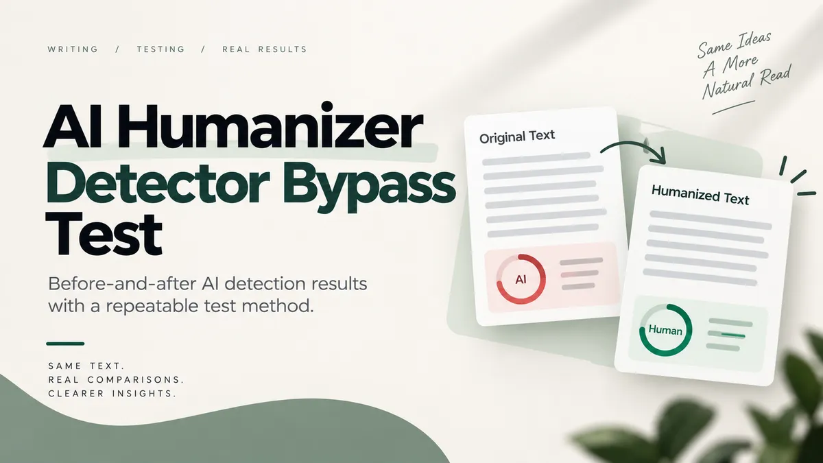 تست دور زدن تشخیصدهنده متن هوش مصنوعی: نتایج قبل و بعد از تشخیص AI
