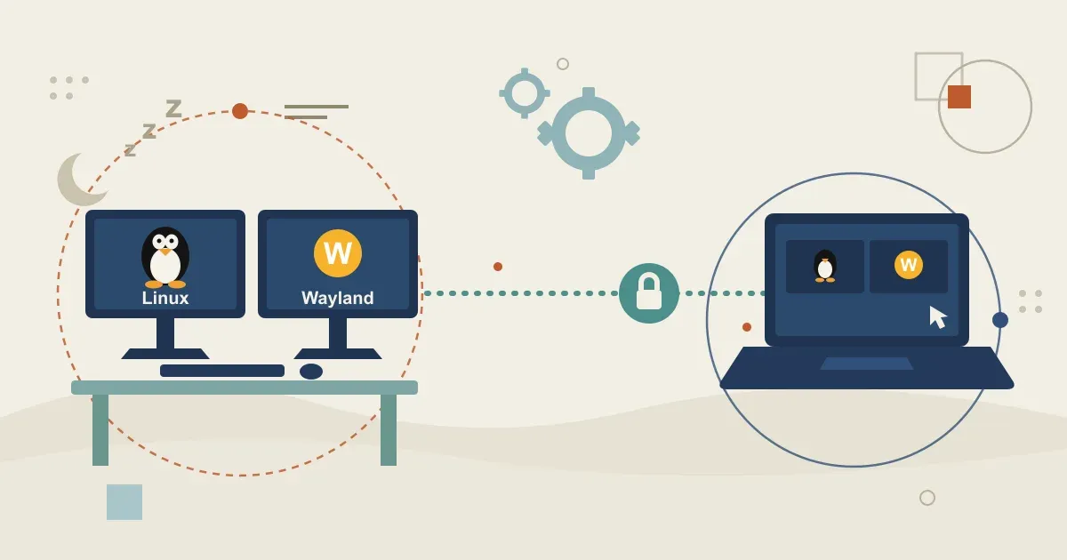 دسترسی از راه دور بدون نظارت در Wayland با RustDesk
