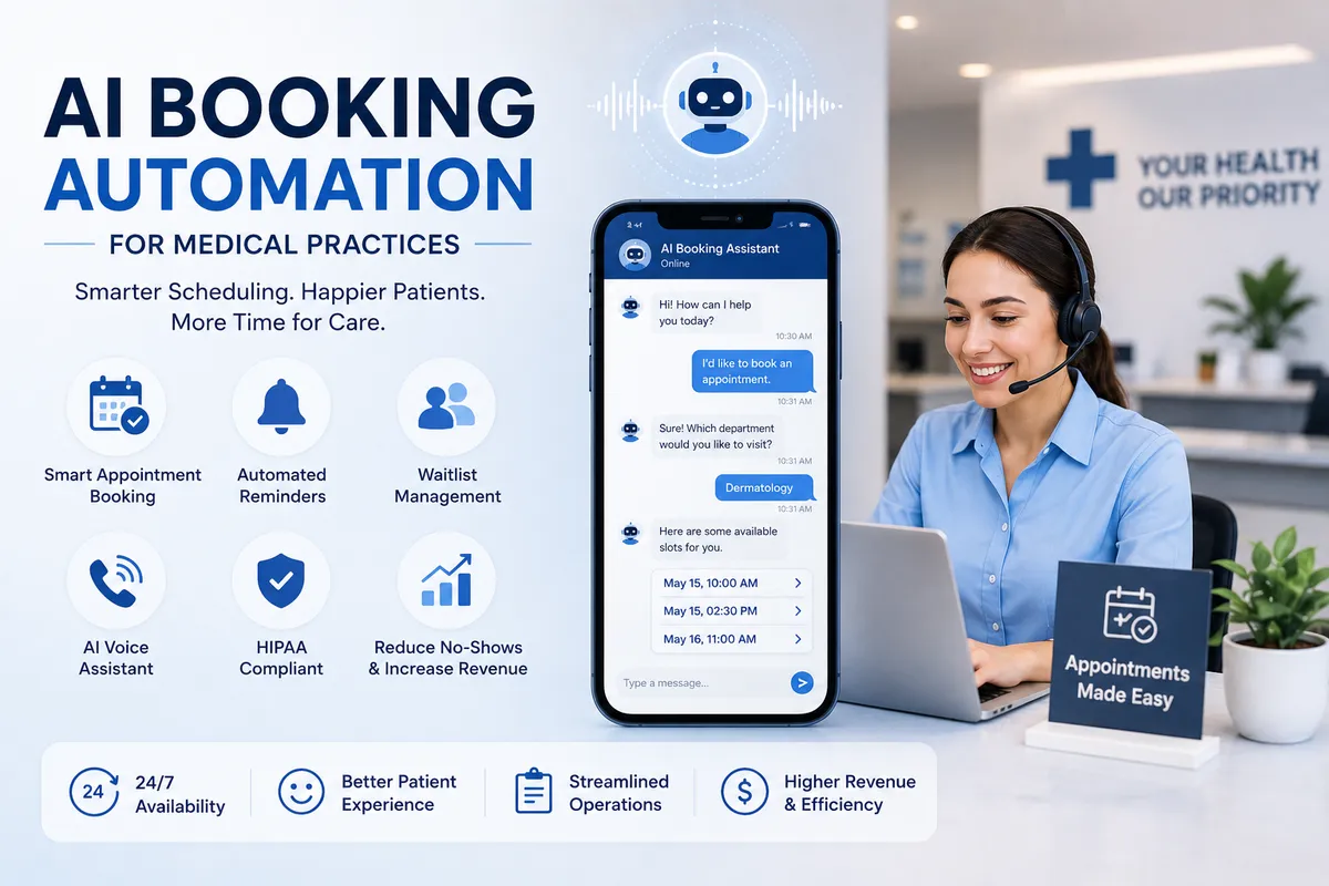 اتوماسیون هوشمند نوبتدهی مطبهای پزشکی با هوش مصنوعی