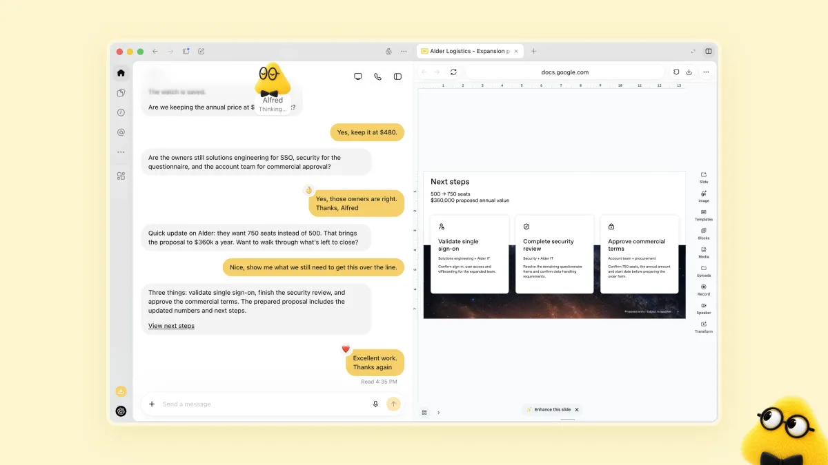 نمودار نقطه‌ای ساده با نقاط آبی پراکنده روی زمینه سفید، عنوان «Introducing dots» در بالا.