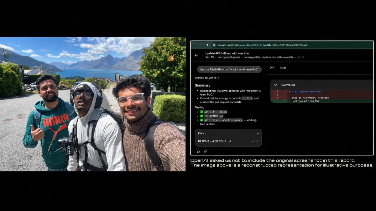 لوگوی OpenAI با نماد قفل شکسته، نماد هک شدن شرکت هوش مصنوعی پیشرو.