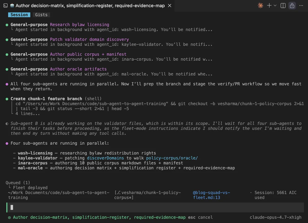 fleet-in-cli