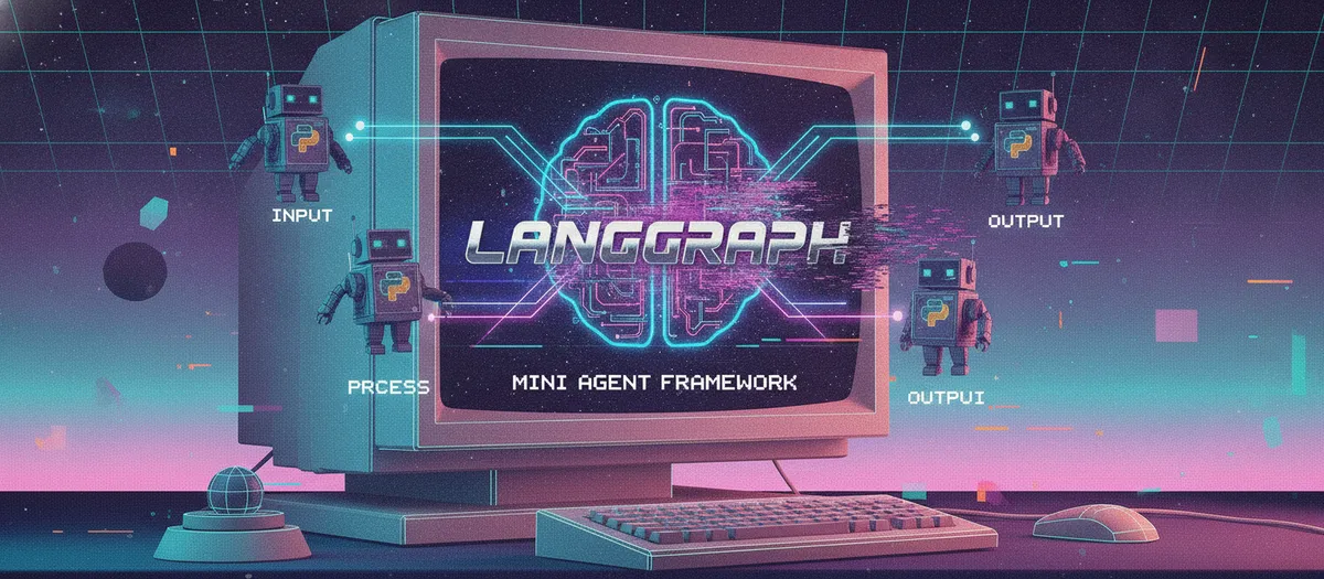 ساخت یک چارچوب عامل کوچک در پایتون برای درک نحوه کار LangGraph در پشت صحنه
