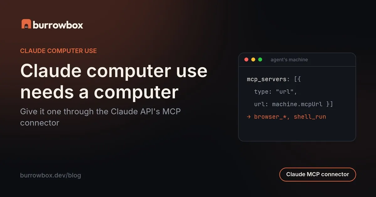اتصال Claude API به MCP برای استفاده از قابلیت کنترل کامپیوتر
