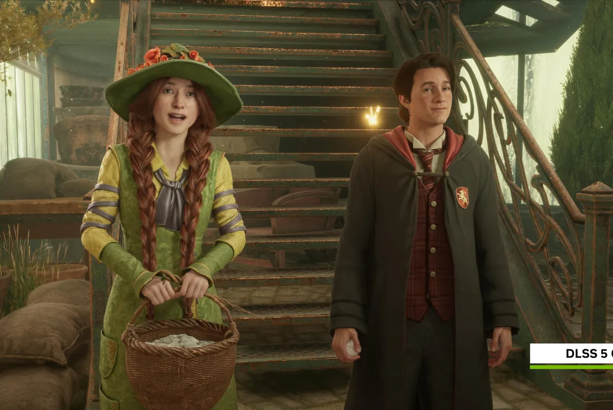 DLSS 5 برای عرضه در Hogwarts Legacy ماه آینده تعدیل شد