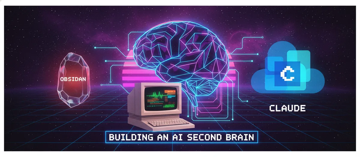 Cover image for How to Build an AI Second Brain With Claude and Obsidian