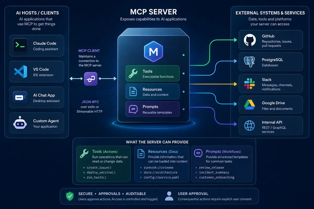 نماد تصویر: راهاندازی اولین سرور MCP با پایتون و داکر