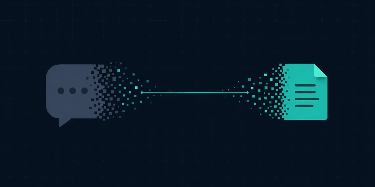 هر بار چت AI را میبستم، دلیل کدم را فراموش میکردم؛ بنابراین ابزاری کوچک برای ذخیرهاش ساختم